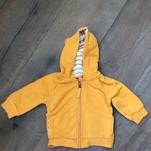 Hanna Anderson bear hoodie, size 12-18m